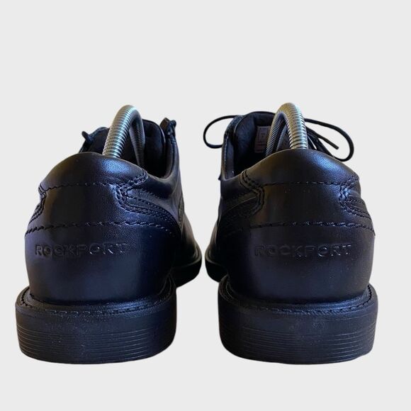NWT Rockport Men\'s Style Leader 2 Oxford Shoes 8XW Black Leather Office Preppy main image 15